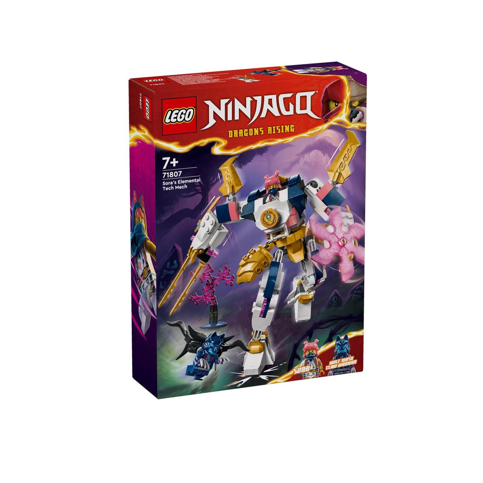 Lego Ninjago Robô Tecnológico Elemental Sora - 71807