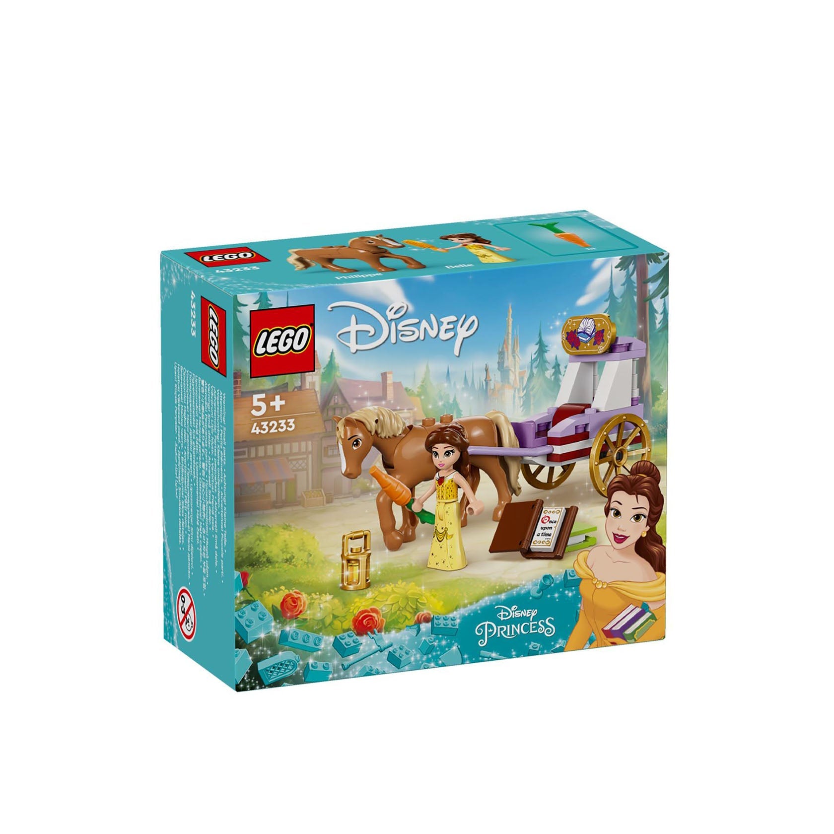 Lego Disney Princess Carruagem Histórica da Bela - 43233