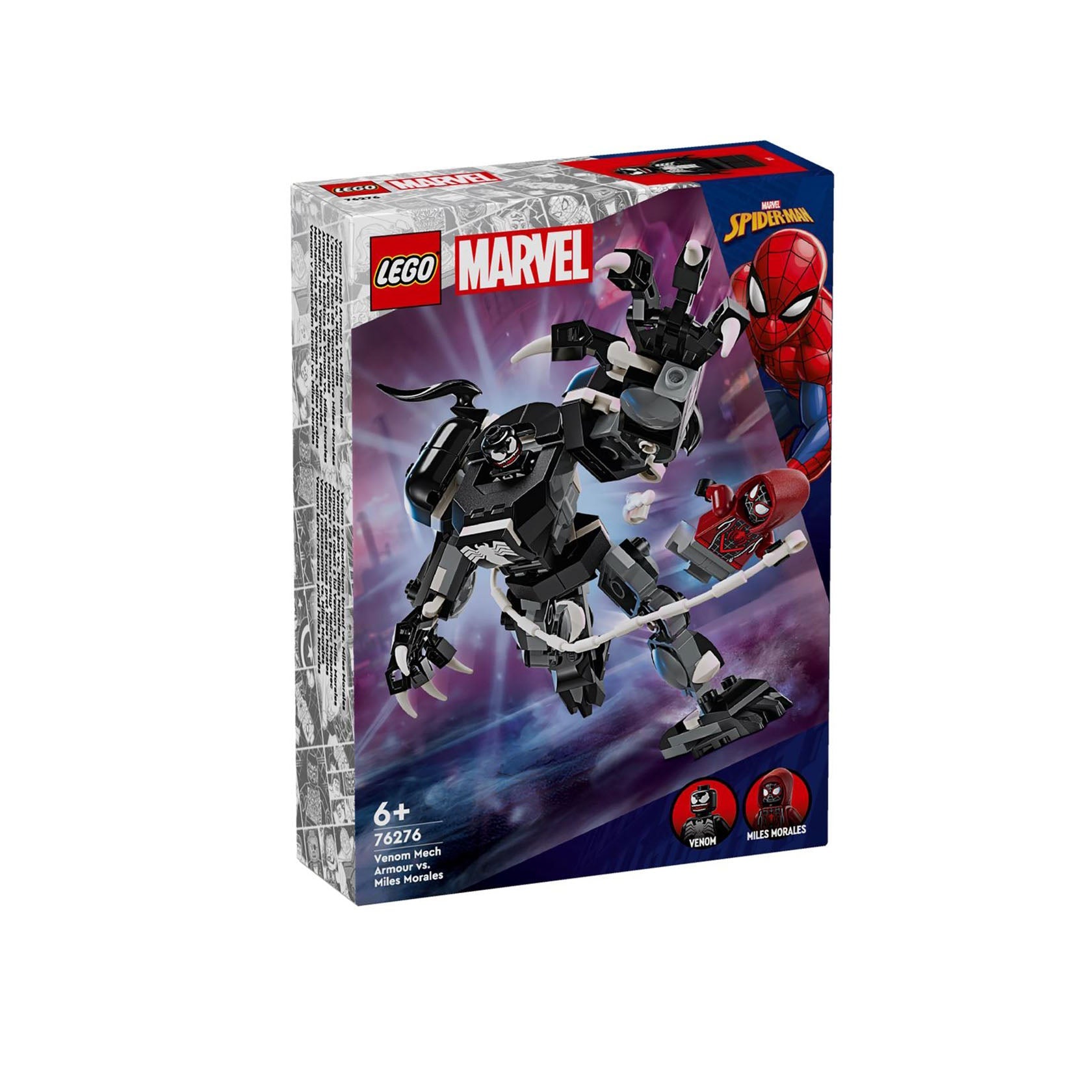 Lego Super Heroes Armadura Mech Venom Vs. Miles Morales - 76276