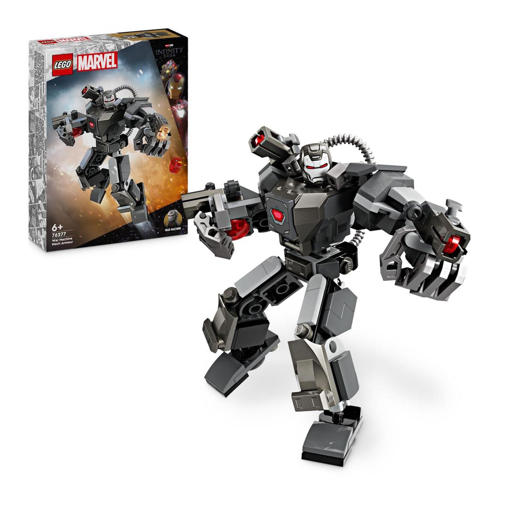 Lego Super Heroes Armadura Mech War Machine - 76277