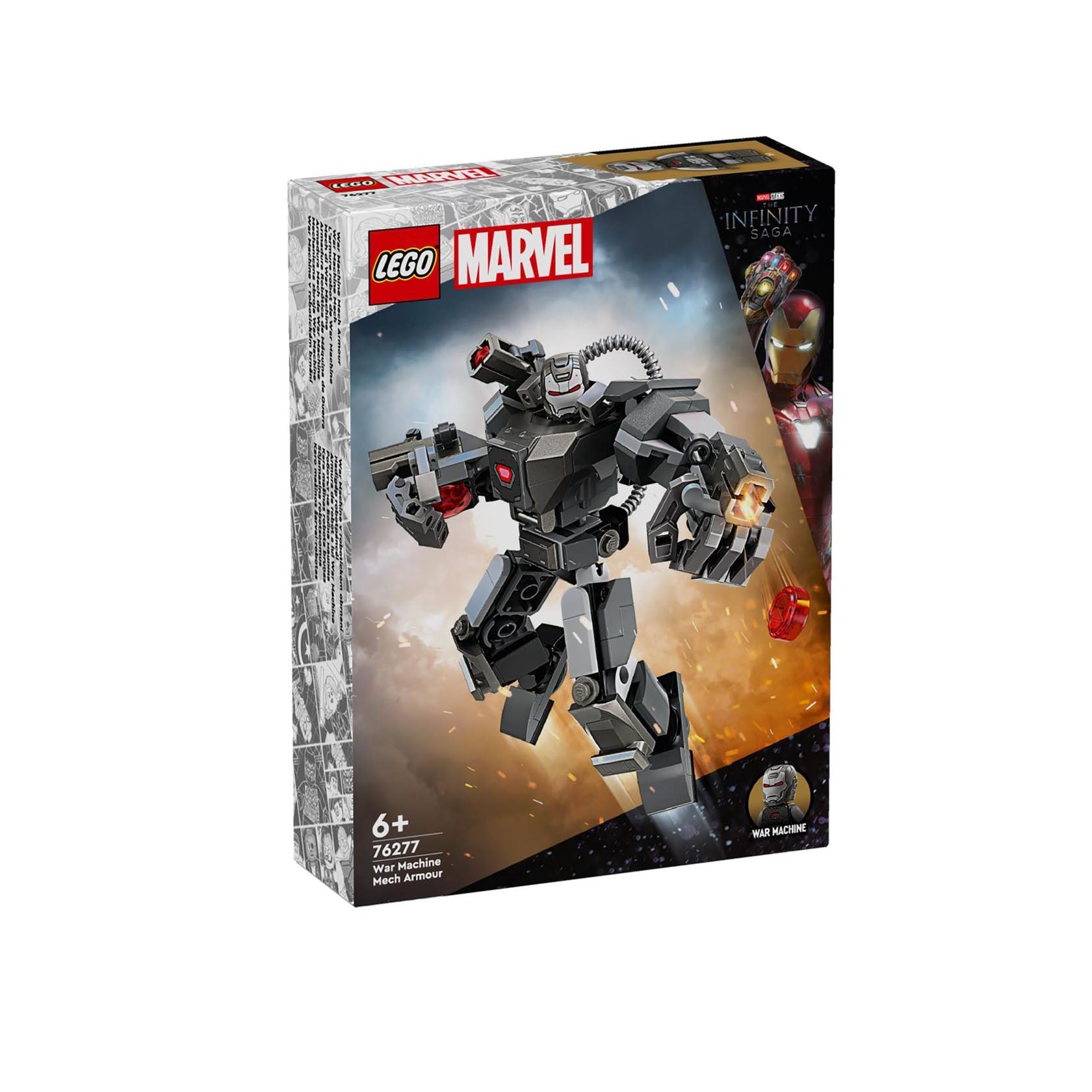 Lego Super Heroes Armadura Mech War Machine - 76277