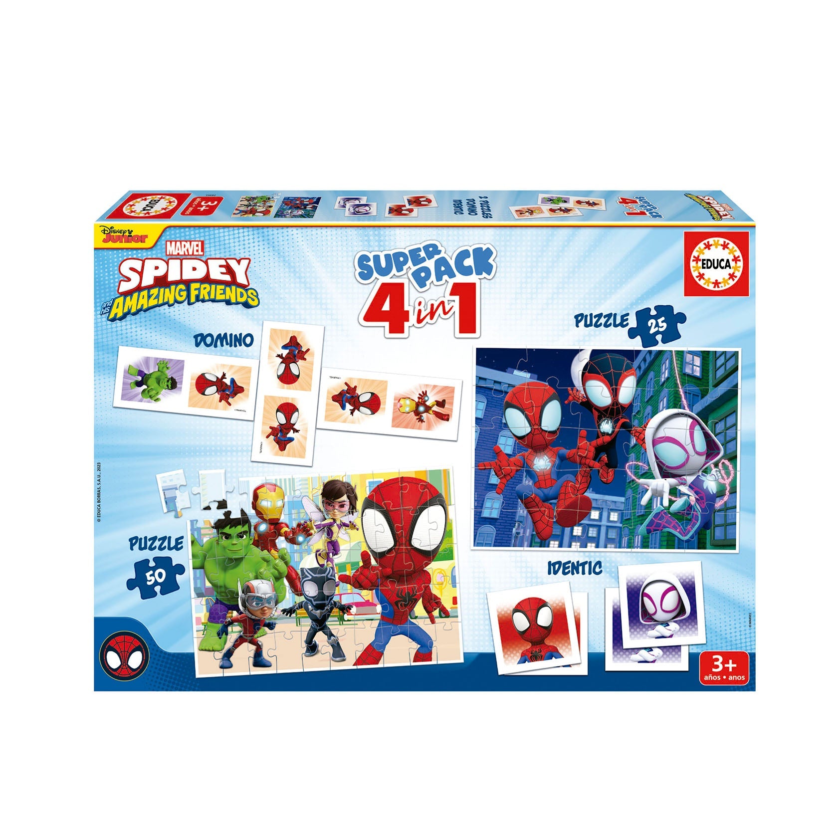 Educa Superpack Spidey & His Amazing Friends