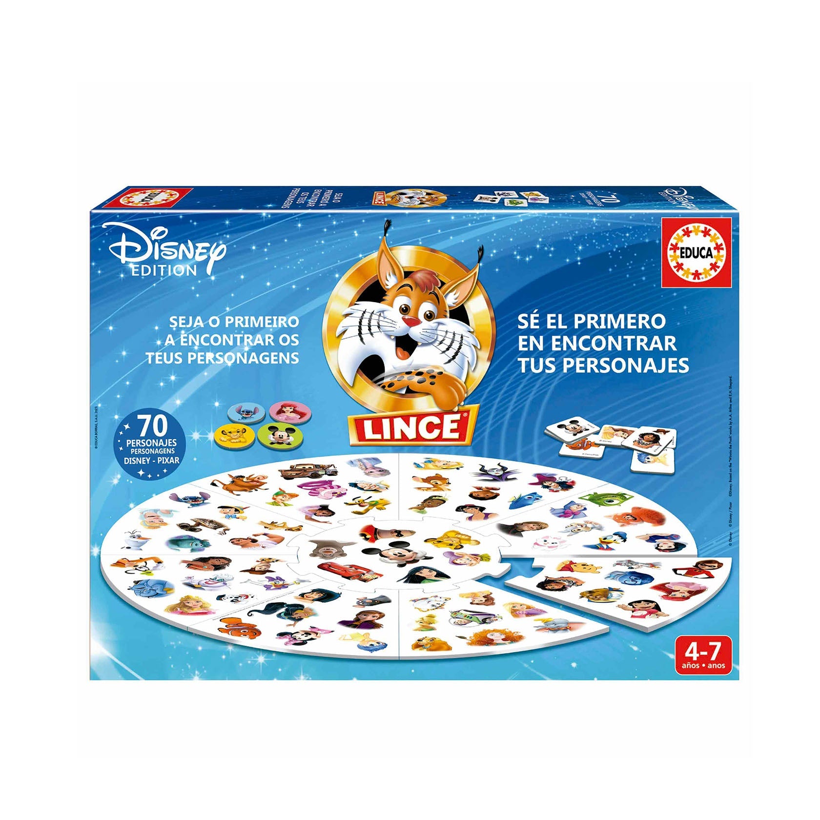 Educa Jogo Lince Disney 70 Imagens