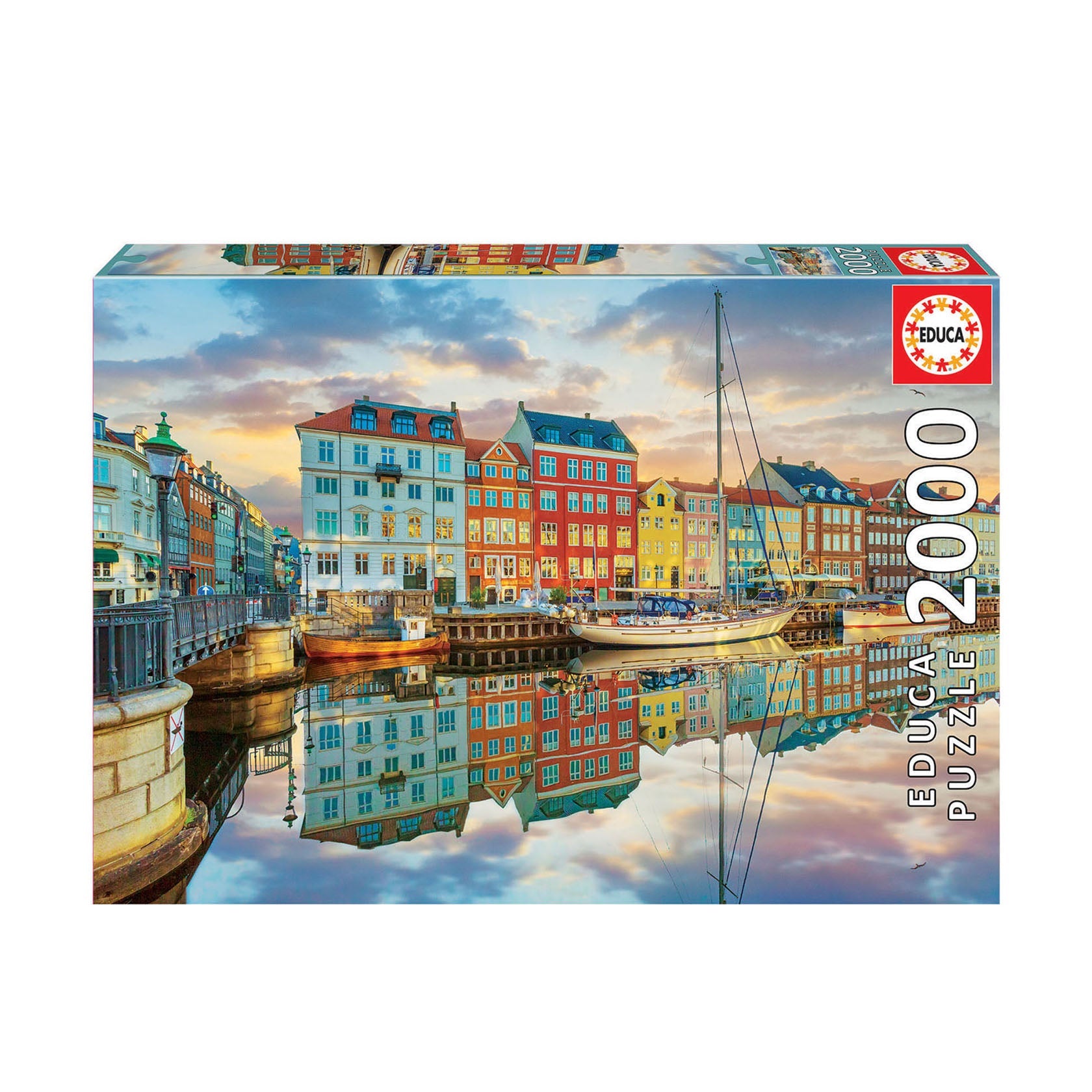 Educa Porto de Copenhaga Puzzle 2000 Peças