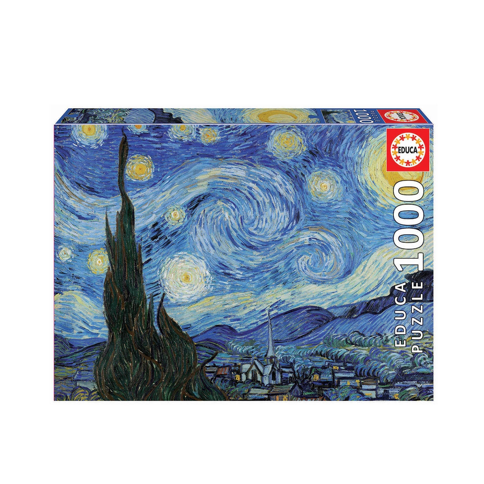 Educa A Noite Estrelada, Vincent Van Gogh Puzzle 1000 Peças