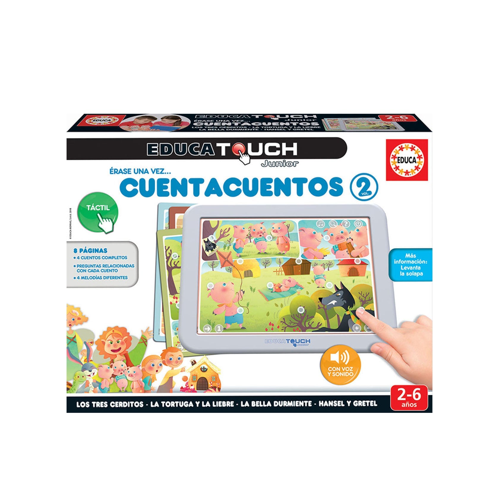 Educa Touch Junior Conta Histórias 2