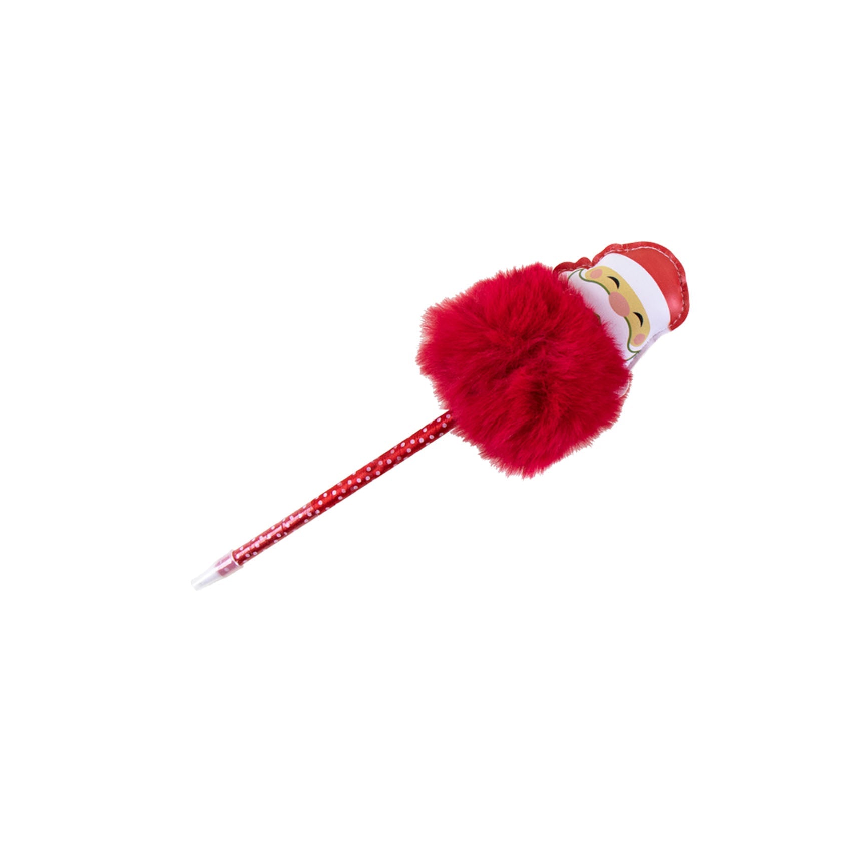 Caneta Pompom Natal