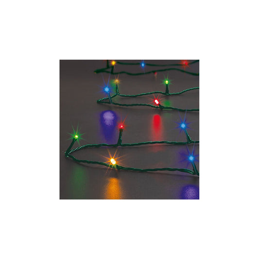 HKH Luzes de Natal Coloridas para Exterior 8 Funções e Temporizador 200 LED 20 m