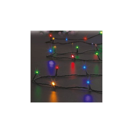 HKH Luzes de Natal Coloridas para Exterior 8 Funções 48 LED 3.5 m