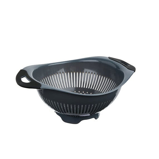 HKH Escorredor Plástico Cinza com Asas 2.5 L