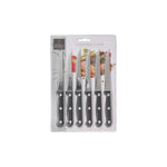 HKH Juego de 6 cuchillos para carne