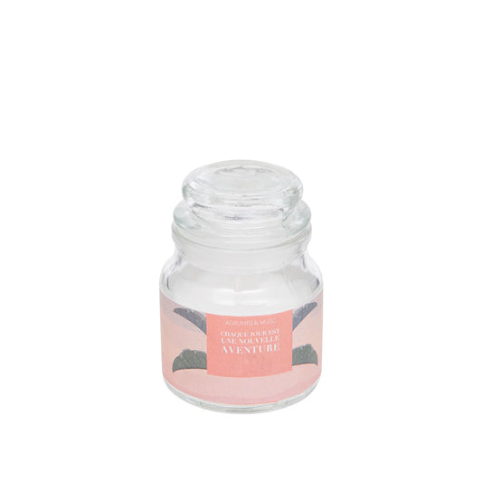 HKH Vela Perfumada Hawai Copo e Tampa Vidro