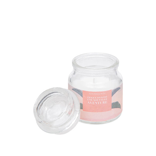 HKH Vela Perfumada Hawai Copo e Tampa Vidro