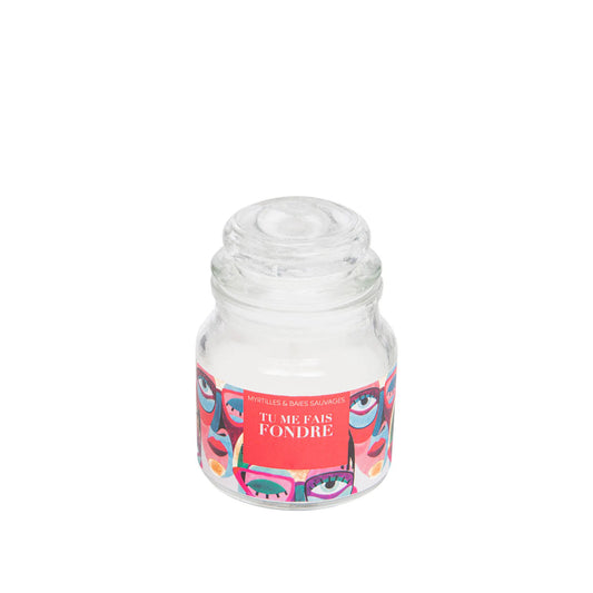 HKH Vela Perfumada Mirtilo Copo e Tampa Vidro