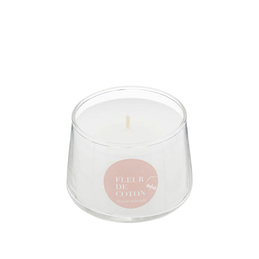 HKH Vela Perfumada Flor de Algodão Copo Vidro