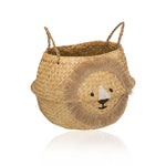 HKH Cesta Decorativa Infantil de Paja León