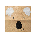 HKH Cesto Decorativo Infantil em Palha Koala