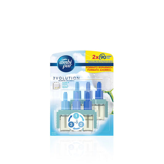 Ambi Pur 3 Volution Recarga Ambientador Eléctrico Nuvens de Algodão 42 ml