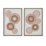 HKH Quadro Rafia Boho 3D