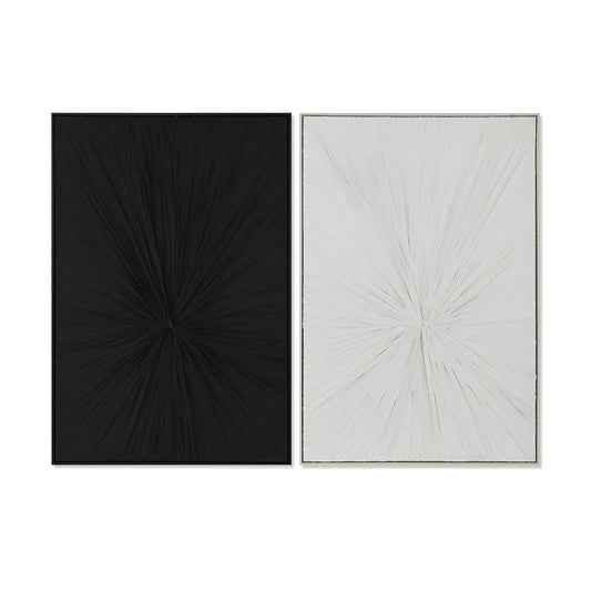 HKH Quadro Tecido Tela Gesso Moderno