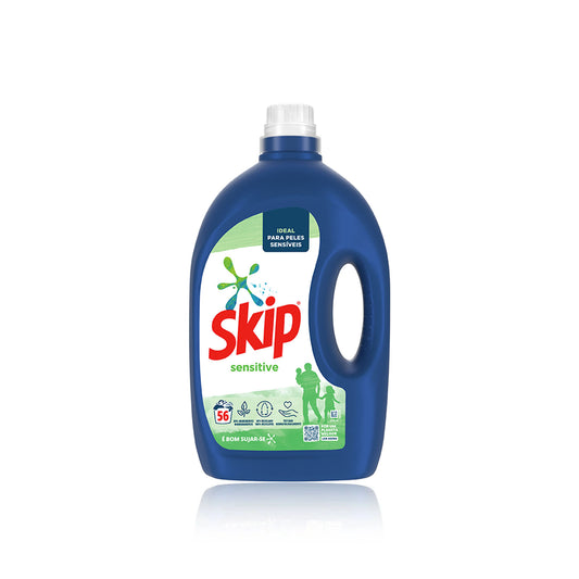 Skip Detergente Máquina Roupa Líquido Sensitive 56 Doses 2.52 L