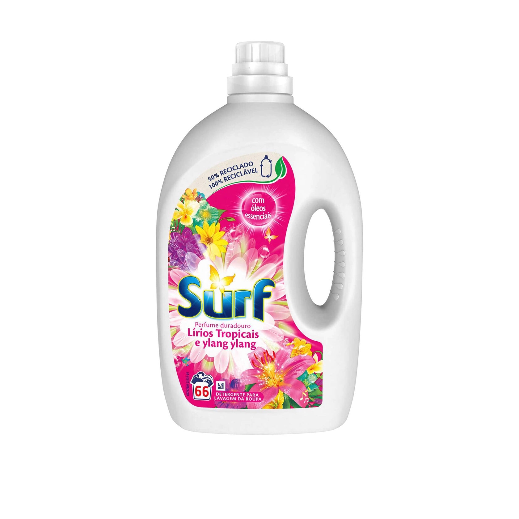 Detergente Líquido para Ropa Surf Tropical 66 Dosis 2,97 L