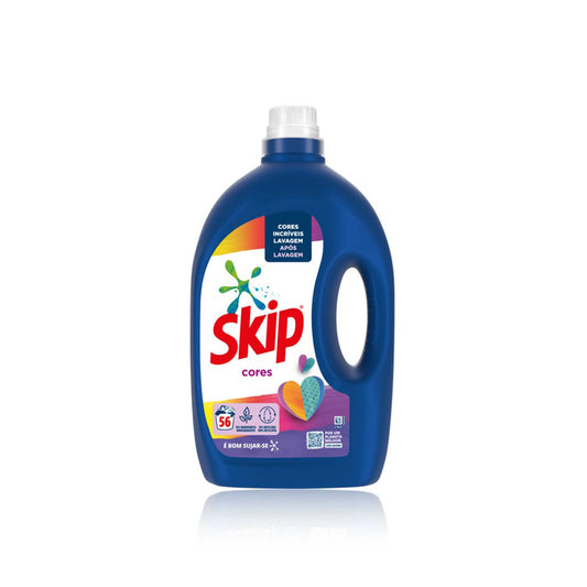 Skip Detergente Máquina Roupa Líquido Cores 56 Doses 2.52 L