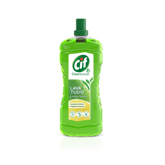 Cif Lava Todo Líquido Verde Limón 1,4 L