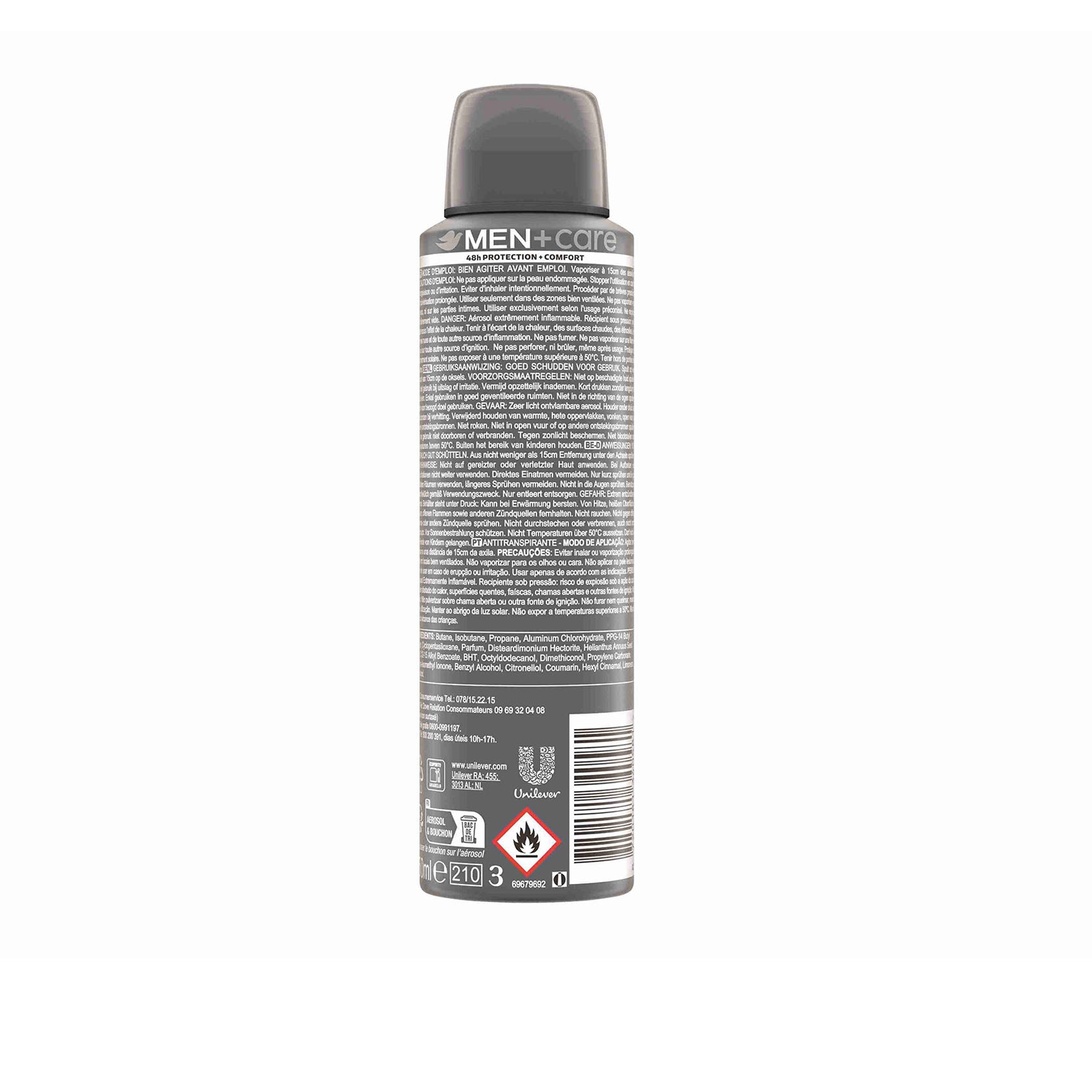 Dove Men+Care Desodorizante 48h Spray 150 ml