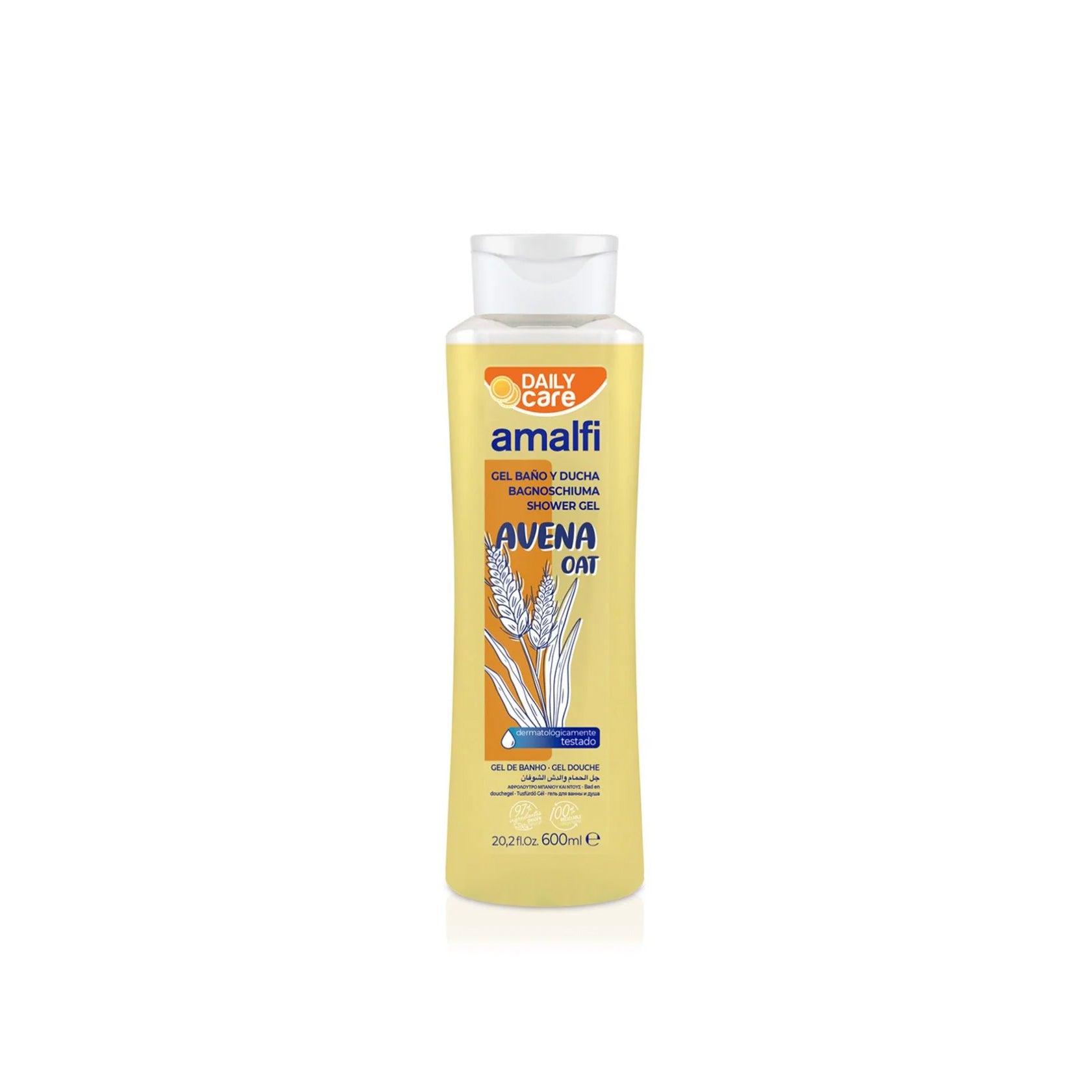 Amalfi Daily Care Gel de Ducha Avena 600 ml