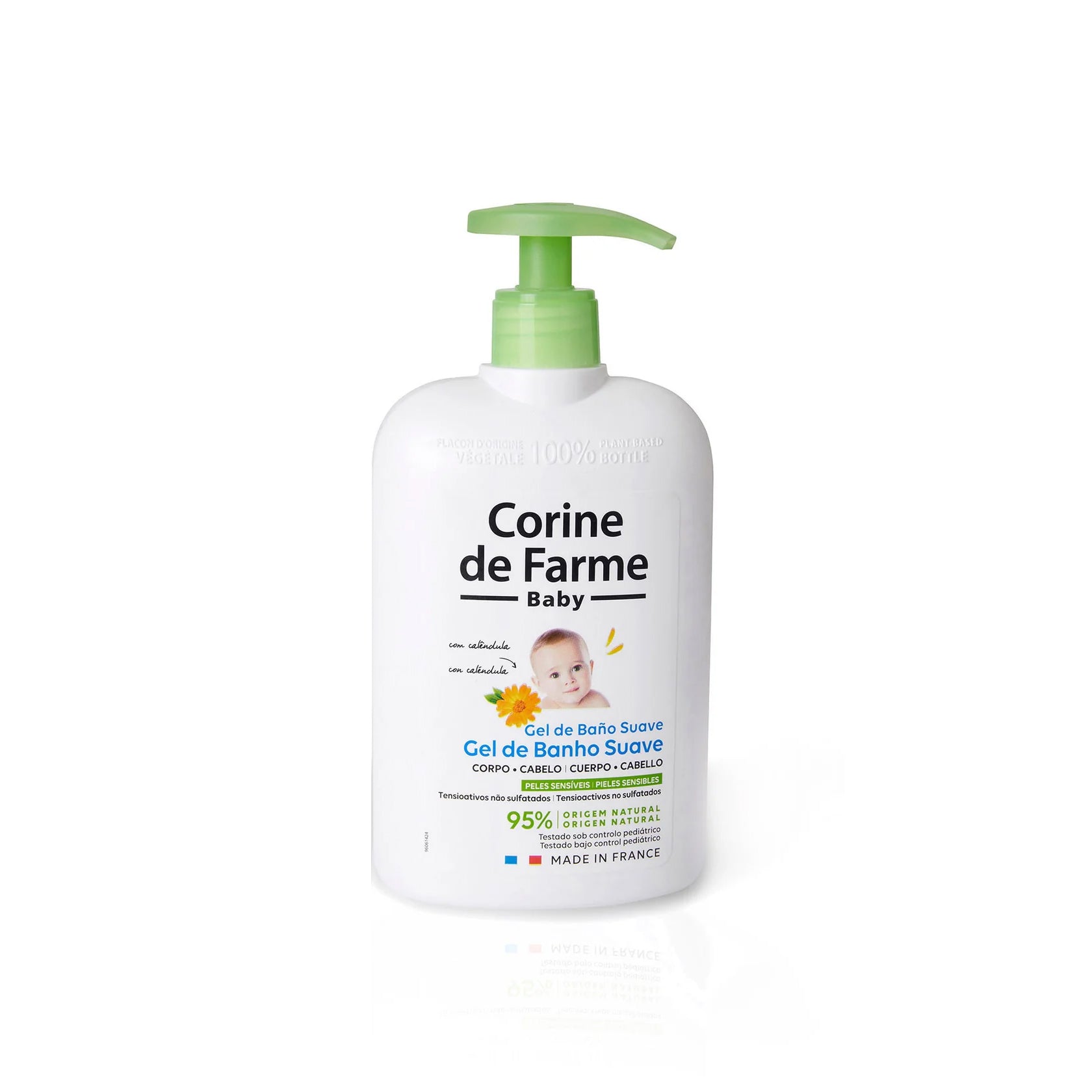 Corine de Farme Baby Gel de Banho Peles Sensíveis 500 ml