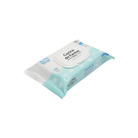 Corine de Farme Baby Bio Toalhitas Fresh & Natural 70 un