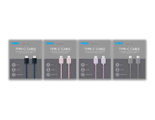 Cabo de Carregamento USB-C USB-C 1 m