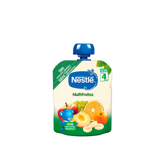 Nestlé Pacotinho Multifrutas (+4 meses) sem glúten 90 gr