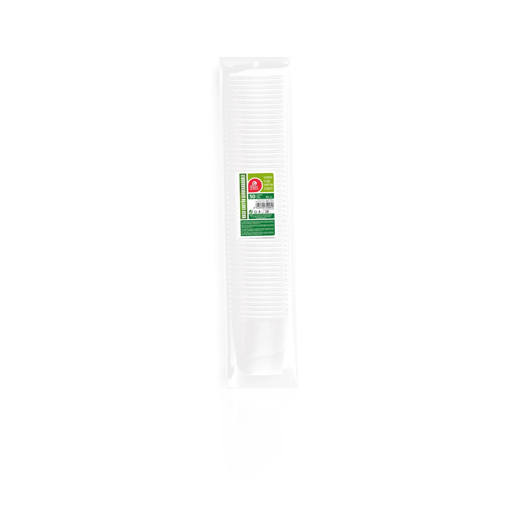 Best Copos de Papel Descartável Café 80 cc Brancos 50 un