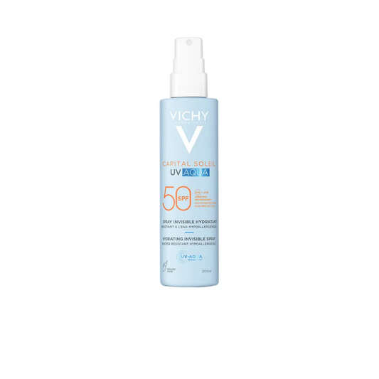 Vichy Capital Soleil UV Aqua Spray Hidratante Corporal Invisível 200ml