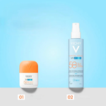 Vichy Capital Soleil UV Aqua Spray Hidratante Corporal Invisível 200ml