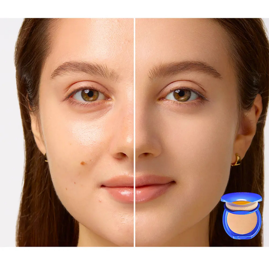 Shiseido Maquiagem Solar Compacta Recarregável Protetora UV SPF30 #bege Médio 12g