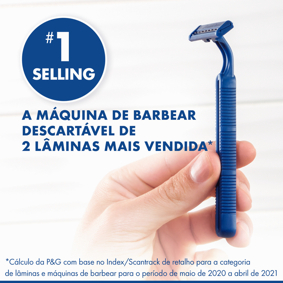 Gillette Blue II Plus Lâminas Descartáveis 5 un + 1 Grátis