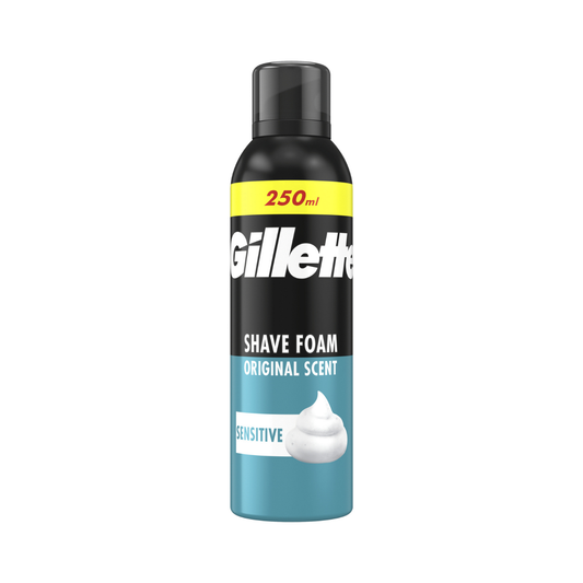Gillette Espuma de Afeitar Piel Sensible 200 ml