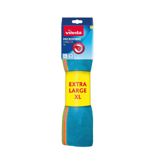Vileda Paño Microfibra Colors XL 3+1