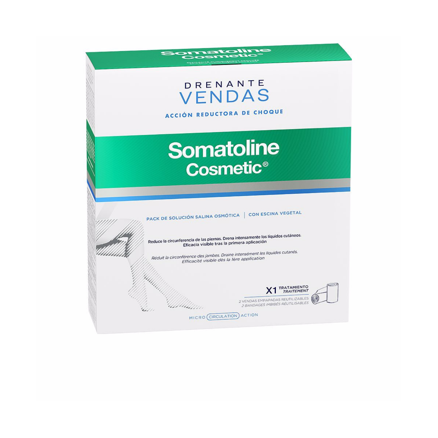 Somatoline Bandas Drenantes Ação Redutora 1 un