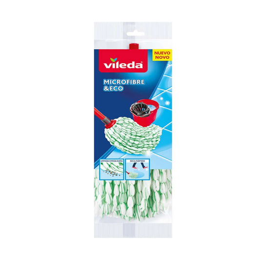 Vileda Recambio Fregona Microfibra Eco 30 cm