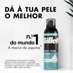 Gillette Espuma de Barbear Pele Sensivel  250 ml