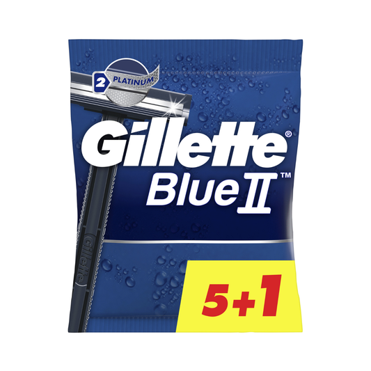 Hojas desechables Gillette Blue II Plus 5 uds.