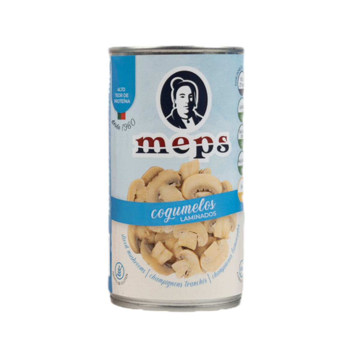 Meps Cogumelos Laminados em Lata 355 g