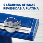 Gillette Blue II Plus Lâminas Descartáveis 5 un + 1 Grátis