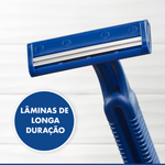 Gillette Blue II Plus Lâminas Descartáveis 5 un + 1 Grátis
