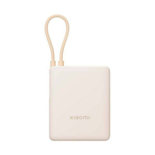 Xiaomi Power Bank 33 W 10000mAh com Cabo Integrado Bege - BHR9333GL