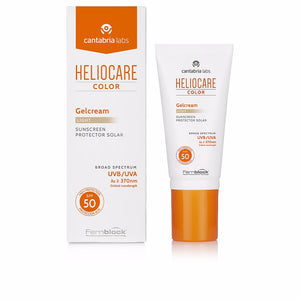 Heliocare Protetor Solar Heliocare Cor com Gel Creme de Cor SPF50 #light 50ml